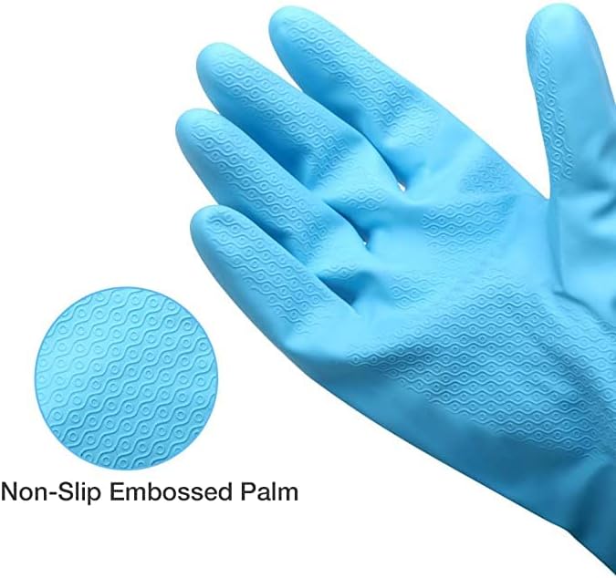 Alimat PluS 1 Pack Reusable Cleaning Gloves Latex Free, Dishwashing Gloves - Image 5
