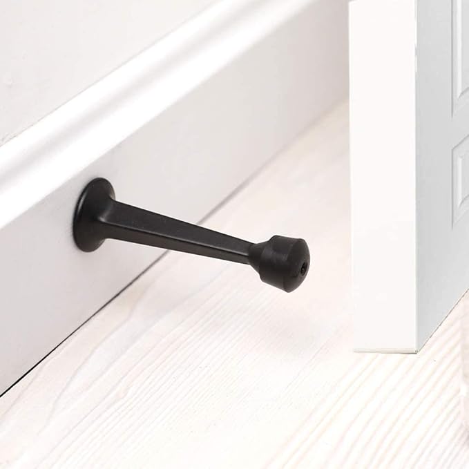 HOME MASTER HARDWARE 12-Pack Heavy Duty Solid Rigid Door Stop - Image 6