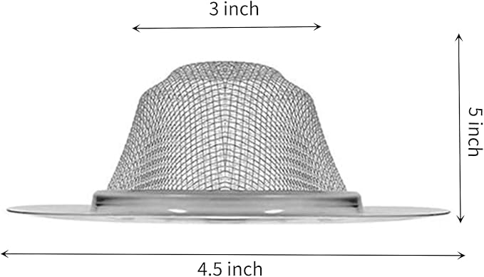 Kitchen Sink Drain Strainer Sink Stainless Steel Protectors - Image 6