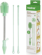 Haakaa Silicone Cleaning Brush Kit – Household Cleaning Brushes by haakaa