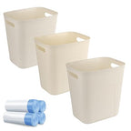 UUJOLY Small Bathroom Trash Can by UUJOLY