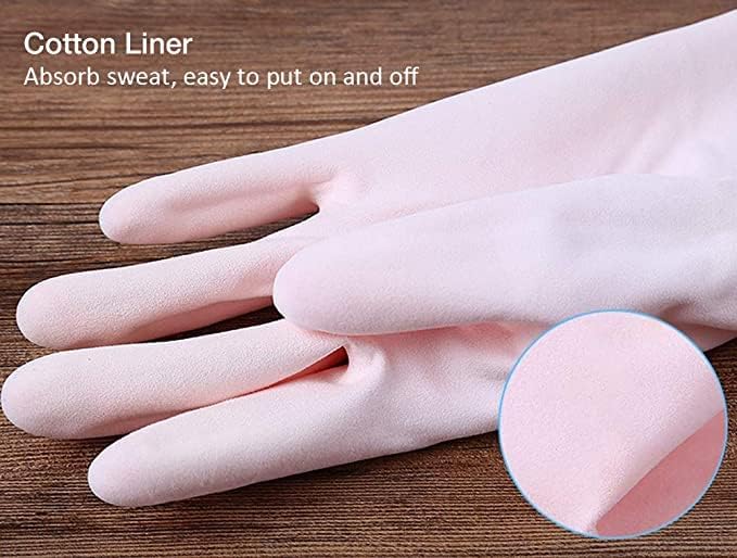 Alimat PluS 1 Pack Reusable Cleaning Gloves Latex Free, Dishwashing Gloves - Image 6