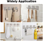 Livabber Adhesive Towel Hooks, 304 Stainless Steel Self Sticky Wall Hooks - Image 6