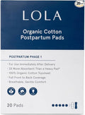 LOLA Organic Cotton Postpartum Pads by LOLA