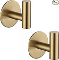 Self Adhesive Hooks 304 Stainless Steel Heavy Duty Hangers Without Nails by Zuvky