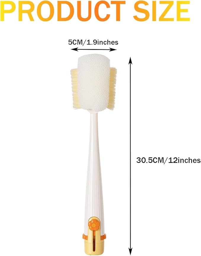 5 in 1 Long Handle Cup Cleaning Brush, Special Brush - Image 2