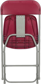 Flash Furniture Hercules™ Series Plastic Folding Chair - Red - 2 Pack 650LB Weight Capacity Comfortable Event Chair - Lightweight Folding Chair - Image 8