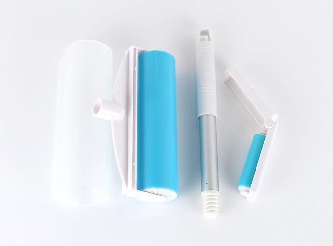 Reusable Sticky Picker Set Cleaner Lint Roller Pet Hair Remover Brush - Image 6