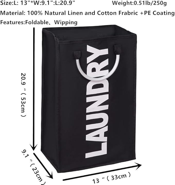Laundry Basket, Durable Handles - Image 3