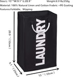 2-Pack Laundry Basket, Durable Handles - Image 3