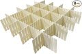 Onerbuy 8pcs Adjustable Grid Drawer Dividers DIY Plastic Closet Separator Tidy by Onerbuy
