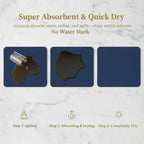 Dish Drying Mat Super Absorbent – 24" x 16" Coffee Mat - Image 3