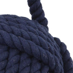Blue Rope Knot Cotton Door Stop - Image 5