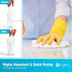 Orighty Microfiber Cleaning Cloth, 24 Pack Highly Absorbent Cleaning Supplies - Image 3