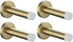 JQK Door Stopper Gold, 304 Stainless Steel Thicken 1mm Sound Dampening Door by Homeimprovement