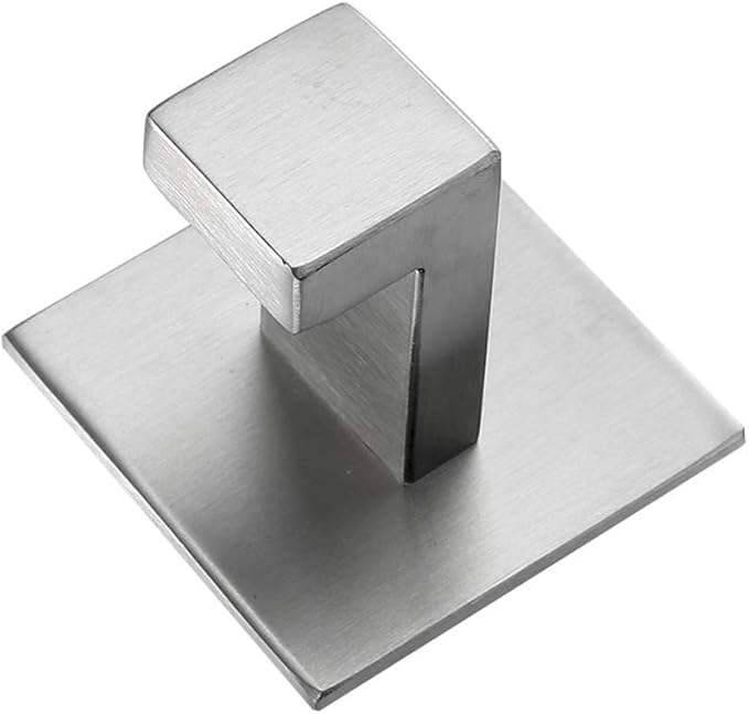 Flybath Coat Hook SUS 304 Stainless Steel Square Towel Robe Hooks Wall Mounted - Image 4