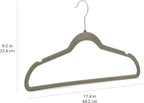 Amazon Basics Slim Velvet Non-Slip Space Saving Suit Clothes Hangers, Closet - Image 6