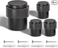 SANATO Black Cylindrical Floor Mounted Stainless Steel 304 Door Stop Door by SANATO