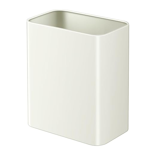 TIPGO Small Metal Trash Can, 2.1 Gallon Slim Trash Can by TIPGO