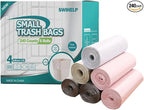 SWIHELP Trash Bags, 4 Gallon / 15 Liters Small Garbage Bags by SWIHELP