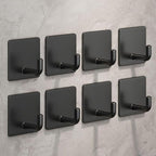 Adhesive Hooks for Hanging, Self-Adhesive Wall Hook for Key Hat Coat, No Drill - Image 8