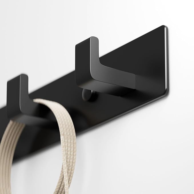 Black Coat Rack Wall Mount - Image 6