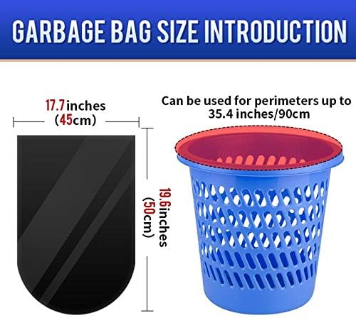 SWIHELP Trash Bags, 4 Gallon / 15 Liters Small Garbage Bags - Image 4