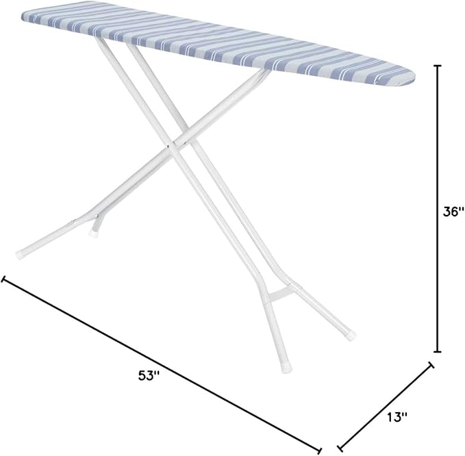 Full Size Ironing Board Made in USA – Blue Stripe by Seymour Home Products 4 - Image 8