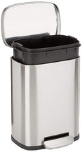 Amazon Basics Smudge Resistant Rectangular Trash Can by AmazonBasics