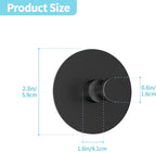 Adhesive Hooks for Walls No Damage 4 PCS, Heavy Duty Aluminum Strong Adhesive - Image 6