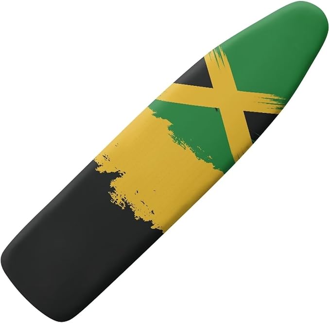 GLENLCWE Jamaican Flag Iron Board Cover Heat Reflective Ironing Board Cover by GLENLCWE