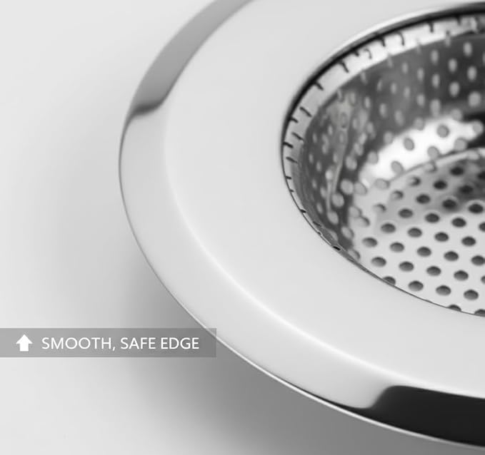 2-Pack 4.5 Inch Sink Strainers - Image 4