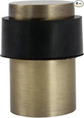 KHTUMEWARE 4 Pack 3 in Floor Door Stopper, Antique Bronze Brushed Door Stop by khtumeware