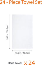 Amazon Basics Soft and Thick Cotton Hand Towels, 16 x 26 in - Image 7