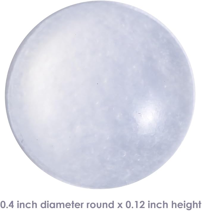 200 Pieces Cabinet Door Bumpers, 0.4inch Round Silicone Clear Self Adhesive - Image 5