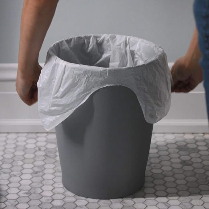 Hefty Small Garbage Bags, Flap Tie, Tropical Paradise Scent, 4 Gallon - Image 6