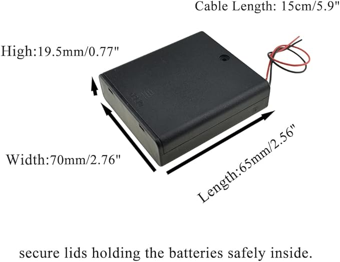HAHIYO 6V AA Battery Holder Bundle - Image 2