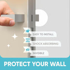 Strongest Home Wall & Door Handle Stopper, Quiet Wall Protector - Image 6