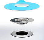 2PCS Bathtub Stopper Hair Catcher Kit, Bathtub Drain Strainer, Tub Stopper Plug by Seatery