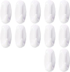 12 Pack Small Utility Hooks, Holds up to 1.5 lb, Damage Free Hanging Hooks - Image 7