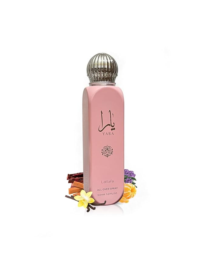 Lattafa Yara All Over Spray 150ml – Floral Scent - Image 3