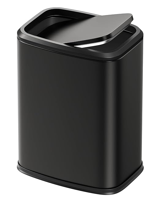 Cesun Small Bathroom Trash Can by Cesun