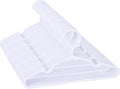 100 Pack White Kids Hangers 11.6 Inch by Mosearon