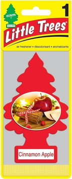 Car Freshner U1P10338 Little Trees Cinnamon Apple Air freshener, 24 Pack - Image 2