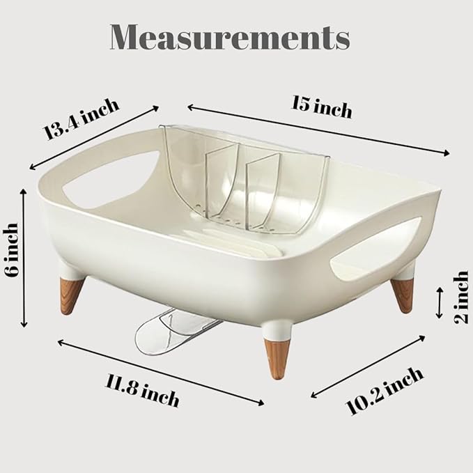 Dish Drying Rack, Modern Sink Drainer - Image 8