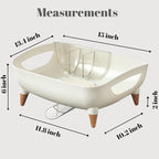Dish Drying Rack, Modern Sink Drainer - Image 8