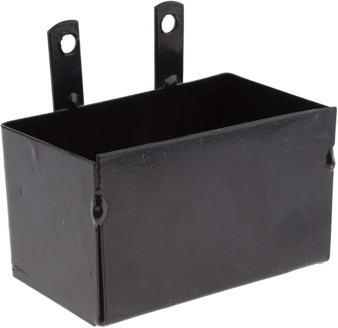 Kesoto Sturdy Metal Motorcycle Batteries Carrier Case Storage Holder Box - Image 2