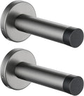 JQK Door Stopper, 304 Stainless Steel Thicken 1mm Sound Dampening Door Stop by Homeimprovement