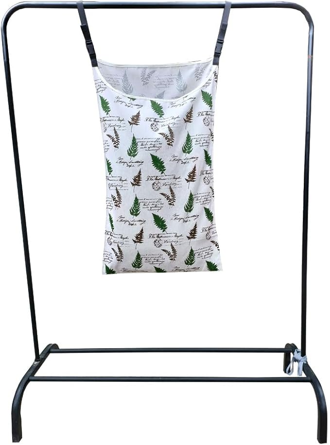 This Innovative Hamper Hangs From Rails, Doors And Hooks.HDHYK Hanging Laundry - Image 5