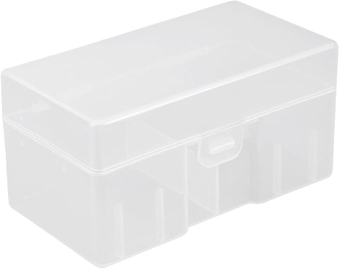 uxcell Hard Plastic Large Battery Storage Box Holder Organizer Protective by uxcell